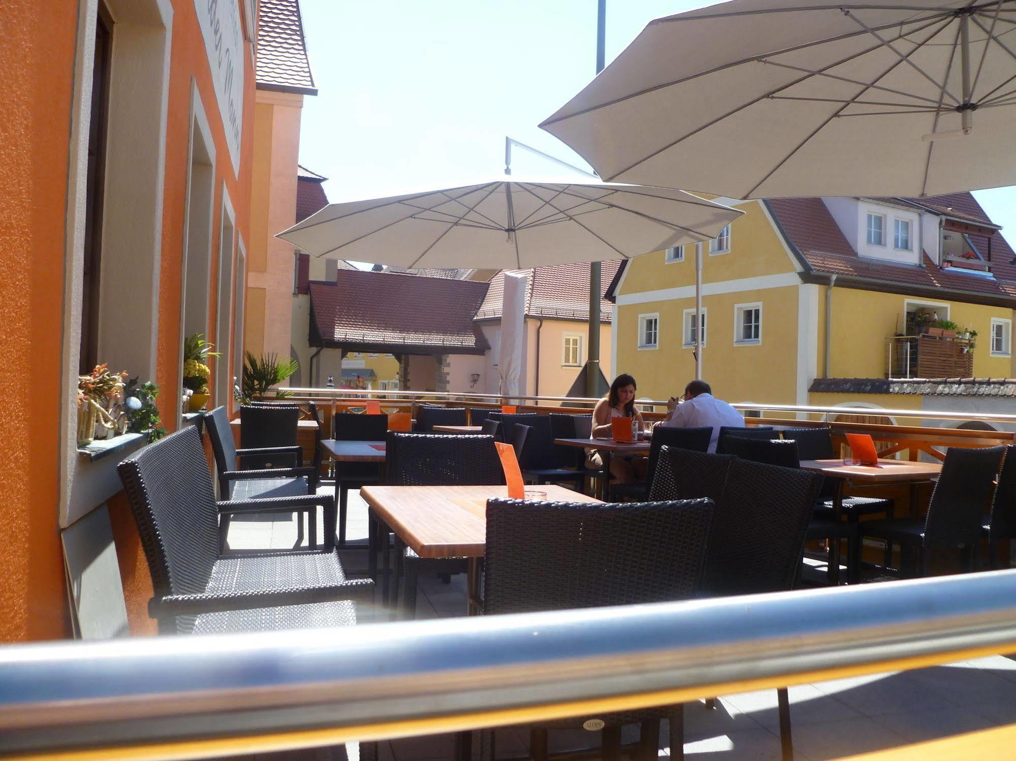 Hotel Wilder Mann Feuchtwangen Dış mekan fotoğraf