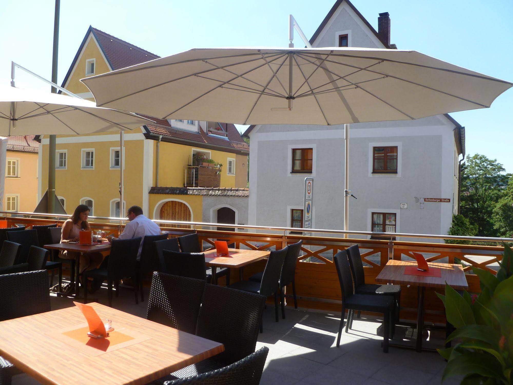 Hotel Wilder Mann Feuchtwangen Dış mekan fotoğraf